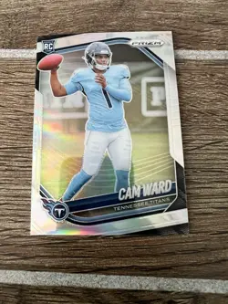 2025 Panini Prizm - Rookies Cam Ward #352 Silver Prizm (RC) G - Image 2
