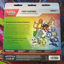 Pokemon TCG First Partner Illustration Collection Series 1 New (SEALED) - Image 2