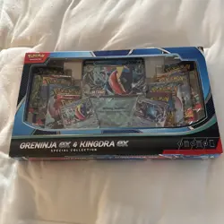 Pokemon Trading Card Game Greninja ex and Kingdra ex Special Collection Box NEW - Image 1