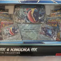 Pokemon Trading Card Game Greninja ex and Kingdra ex Special Collection Box NEW - Image 3