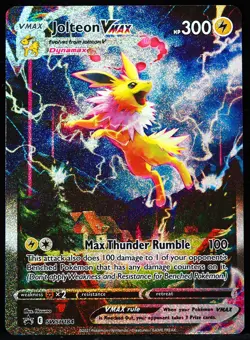 Jolteon VMAX #SWSH184 Promo NM Pokemon Card - Image 1