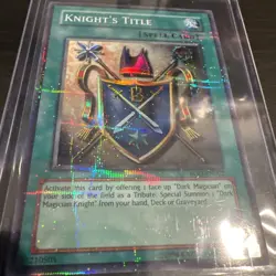 Yugioh Knight's Title ROD-EN002 Parallel Rare Unlimited Edition VLP - Image 4