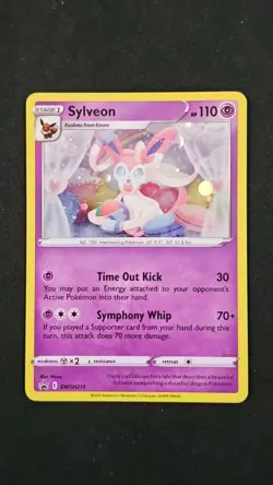 Pokemon - Sylveon Holo Black Star Promo SWSH211 - Image 1