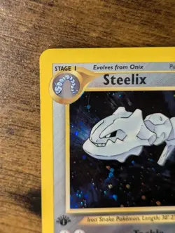 Pokemon 2000 🧲 Neo Genesis 1st Edition Steelix #15/111 Holo ✨ - Image 4