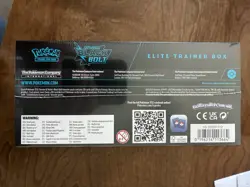 SEALED Pokemon TCG Scarlet & Violet Black Bolt Elite Trainer Box ETB - Image 5