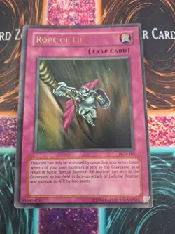 Yugioh Rope of Life PGD-105 Ultra Rare Unlimited Moderately Played - Image 1