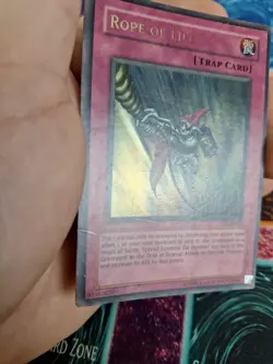 Yugioh Rope of Life PGD-105 Ultra Rare Unlimited Moderately Played - Image 3