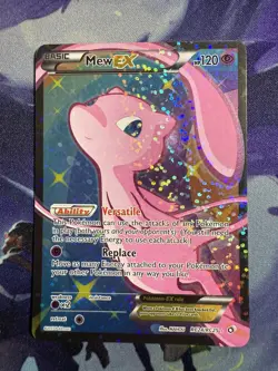 Pokemon TCG Mew EX RC24/RC25 Legendary Treasures Full Art MP - Image 1