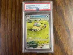 Pokemon TCG 2024 Grotle IR Temporal Forces #164 PSA 10 - Image 1
