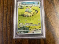 Pokemon TCG 2024 Grotle IR Temporal Forces #164 PSA 10 - Image 3