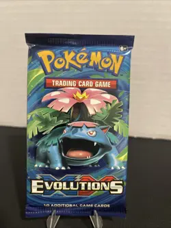 Pokemon TCG XY Evolutions Booster Pack Venusaur Pack Art Factory Sealed 2017 2nd - Image 1