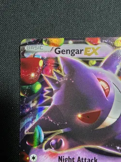 Pokemon Gengar EX Ultra Rare Holo 34/119 XY-Phantom Forces 170 HP Psychic - Image 2