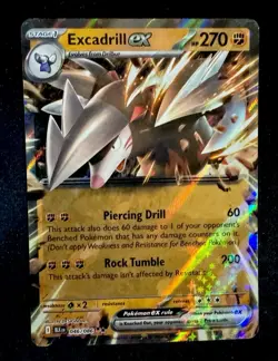 Excadrill ex 046/086 Pokemon TCG SV: Black Bolt Holo - Image 1