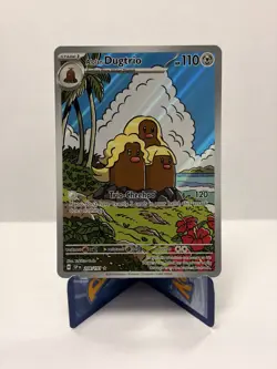 Alolan Dugtrio 208/191 Surging Sparks Holo Illustration Rare Pokemon TCG NM - Image 1