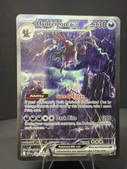 Hydreigon ex 169/086 Sv: White Flare Holo Pokemon (SIR) Near Mint Pack Fresh - Image 1