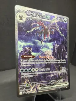 Hydreigon ex 169/086 Sv: White Flare Holo Pokemon (SIR) Near Mint Pack Fresh - Image 2