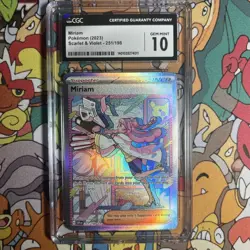 2023 Pokemon Miriam 251/198 SV01: Scarlet & Violet Base Set Holo CGC 10 GM - Image 2