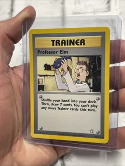 Pokemon TCG Professor Elm Neo Genesis 96/111 Regular Unlimited Uncommon NM Vtg - Image 2