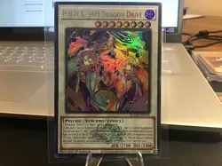 Yugioh P.U.N.K. JAM Dragon Drive (Emblem) BLMM-EN078 Ultra Rare 1st Ed Near Mint - Image 1