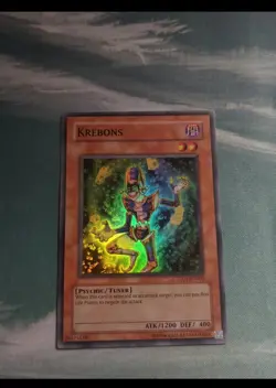 2x Yu-Gi-Oh TU01-EN003 Krebons Super Rare Holo Foil Turbo Pack Light Play - Image 1