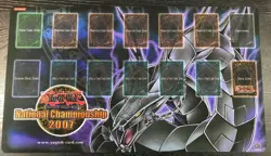 Yu-Gi-Oh! Official NATIONAL CHAMPIONSHIP 2007 PROMOTIONAL GAME MAT - Image 1