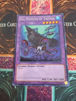 Yu-Gi-Oh! Sea Monster of Theseus MP17-EN231 Secret Rare 1st Edition Near Mint - Image 1