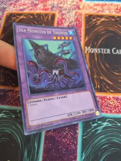 Yu-Gi-Oh! Sea Monster of Theseus MP17-EN231 Secret Rare 1st Edition Near Mint - Image 2