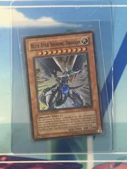BLUE-EYES SHINING DRAGON YU-GI-OH CARD YUGIOH TRADING CARD GAME TCG LTD EDITION - Image 1