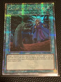 RA01-EN057 "Called By The Grave" Quarter Century Secret Rare YuGiOh! NM Euro - Image 1
