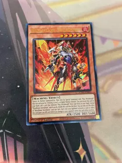 YUGIOH - METALFLAME SWORDSMAN - ULTRA RARE - SUDA - 1ST ED - NM - Image 1