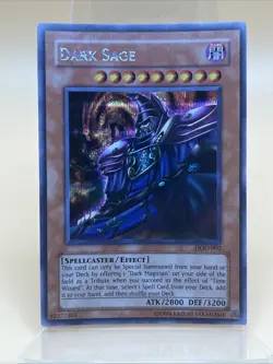 Yugioh! Dark Sage - DOD-002 - Secret Rare - Limited Edition Near Mint, English - Image 1