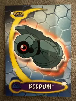 2004 Topps Advanced Challenge Beldum #7 Blue Logo Non Foil Pokemon Card - Image 1
