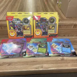 Prismatic Tech Sticker Collection Set And 2x Pokemon Day 2026 Boxes! - Image 1