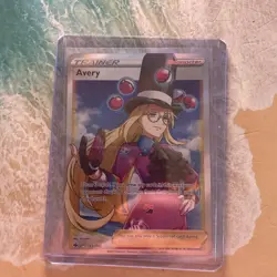 Pokemon Card TCG - Avery 187/198 Ultra Rare Full Art Trainer Chilling Reign NM - Image 1