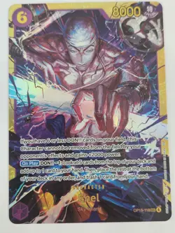 One Piece Enel OP05-118 SEC Secret Rare Sky Island NM English - Image 1