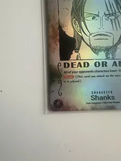 Shanks Wanted Poster OP09-004 Alt Art SP - One Piece TCG - English - Image 4