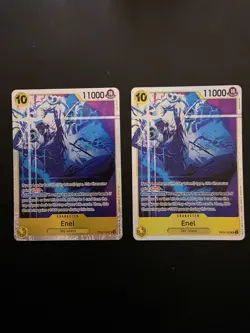 Enel EB02-052 SR One Piece Extra Booster 25th Collection Card EnglishX2 - Image 1