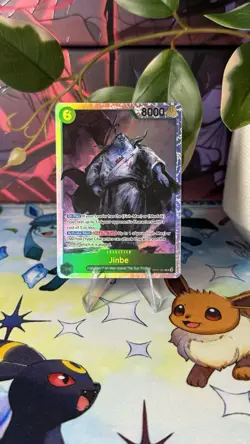 Jinbe OP11-031 SR Foil English One Piece Card Game NM - Image 1