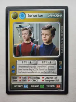 Star Trek CCG: REBI AND AZAN | Rare+ | SAVE UP TO 25% | 1E The Borg - Image 1