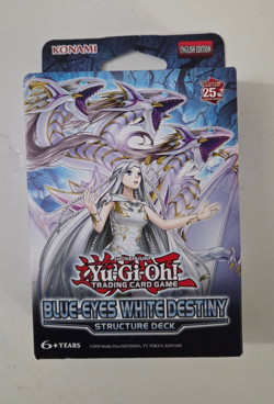 FACTORY SEALED/NEW YUGIOH 1ST ED BLUE-EYES WHITE DESTINY STRUCTURE DECK - Image 1