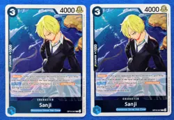 2x Sanji OP15-047 R | Adventure on Kami's Island | One Piece TCG | EN - Image 1