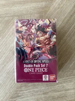 One Piece Card Game A Fist of Divine Speed Double Pack Set 7 DP-07 [ENGLISH] ENG - Image 1