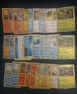 33X POKEMON TCG CARDS INC 3X REVERSE HOLOS SWORD SHIELD SCARLET VIOLET LOT - Image 1