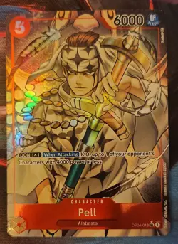 One Piece Pell (Alternate Art) OP04-013 Kingdoms of Intrigue - Image 1