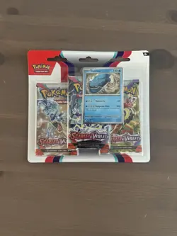 Pokemon Scarlet And Violet Base Set Triple Pack Booster Dondozo Promo - Image 1