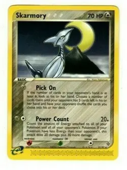 Pokemon Skarmory 21/97 near mint condition card non-holo Rare - Image 1
