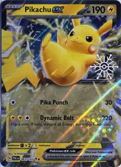 Pikachu ex (Holiday Calendar) 063/193 Holo Miscellaneous Cards & Products NM - Image 1