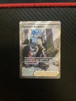 Cynthia’s Ambition GG60/GG70 Galarian Gallery Pokemon Card Crown Zenith NM - Image 1