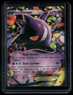 Pokemon Gengar EX TCG Card Phantom Forces Ultra Rare Holo, 34/119 - Image 1