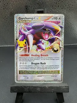 Garchomp C LV.X 145/147 Celebrations Ultra Rare Holo Pokemon Card NM - Image 1